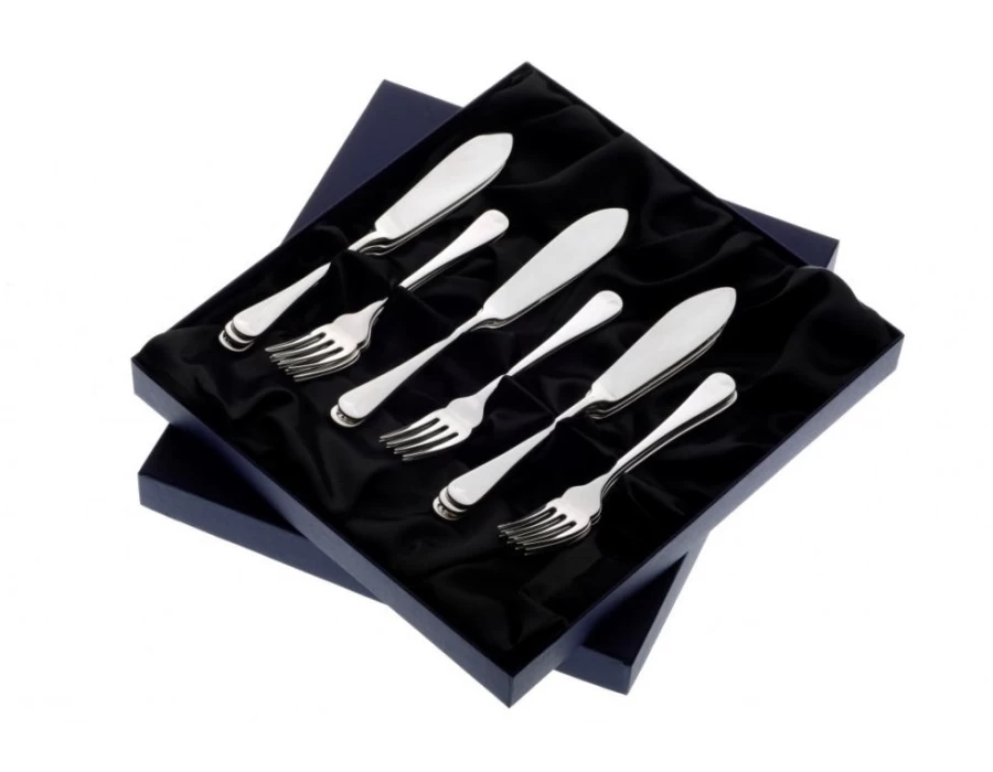 "Arthur Price Old English 8 Fish Eaters Stainless Steel Cutlery Set - Single Piece"