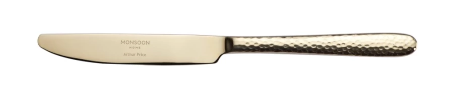 Arthur Price Monsoon Champagne Mirage Stainless Steel Dessert Knife - Elegant Cutlery for Fine Dining