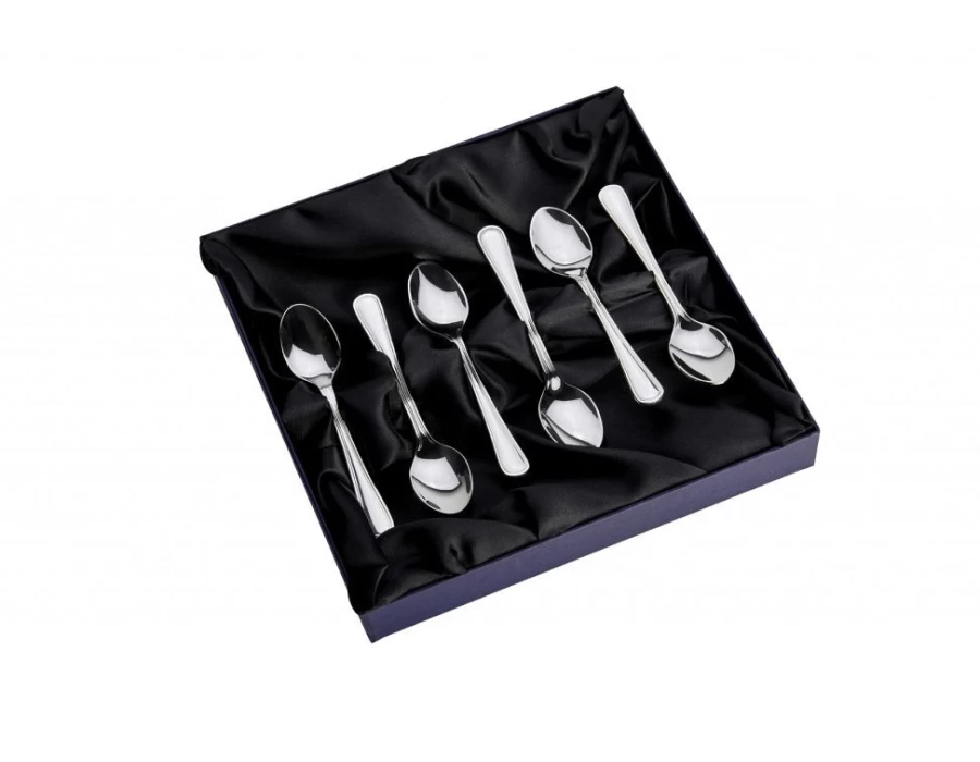 Arthur Price of England Britannia Stainless Steel Coffee Spoons - Set of 6