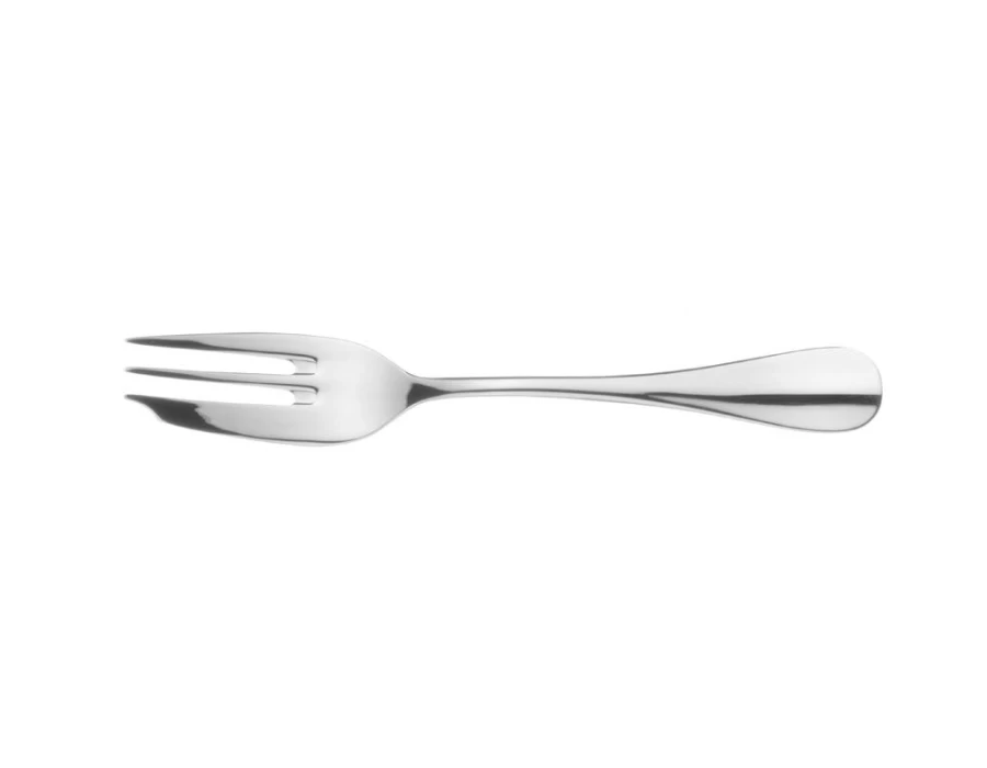 Arthur Price of England Stainless Steel Baguette Pastry Fork - Single Elegant Dessert Cutlery Piece