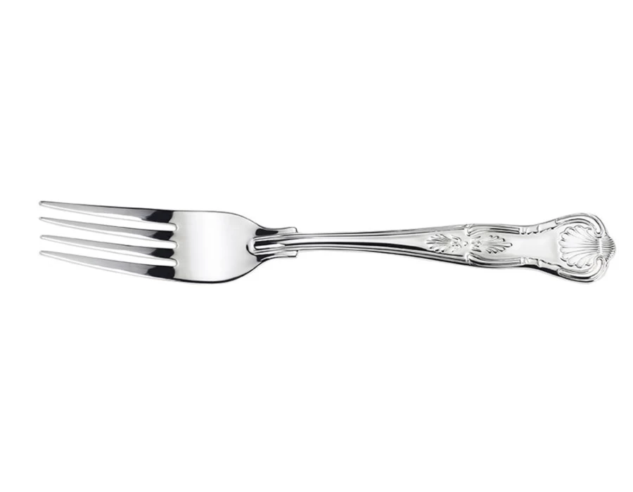 Arthur Price Kings Fruit Fork - Stainless Steel Single Dessert Fork, England Luxury Cutlery