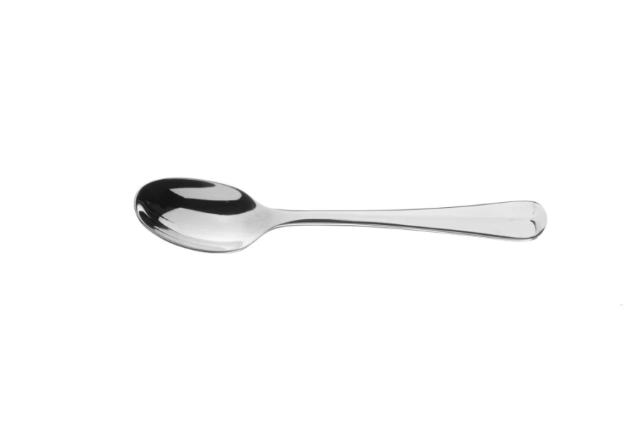 Arthur Price of England Rattail Tea Spoon - Stainless Steel Single Dessert Spoon, Elegant Cutlery Piece