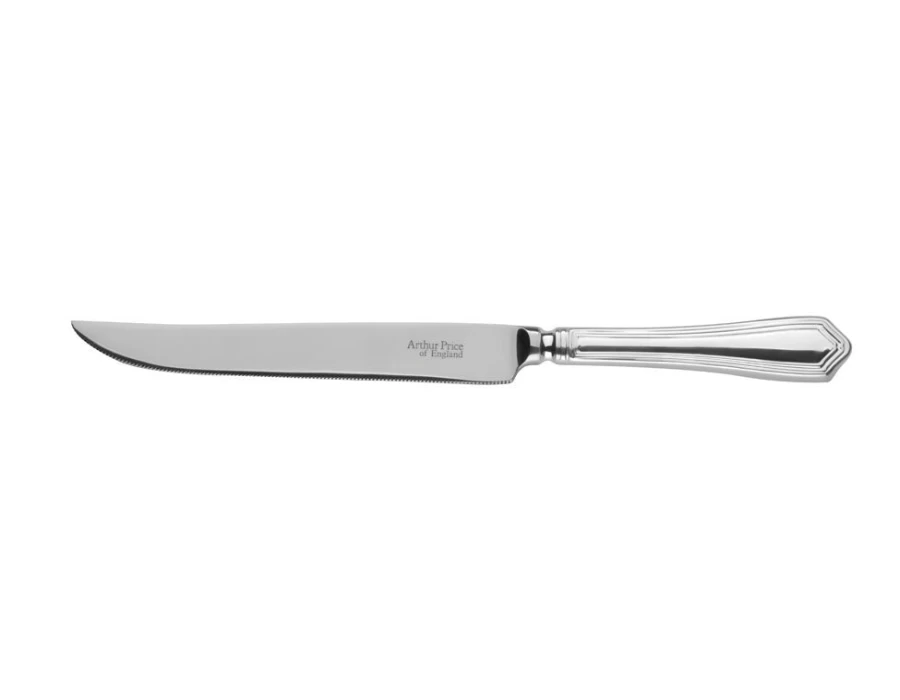 Arthur Price Chester Stainless Steel Cake Knife - Elegant Single Blade Dessert Server for Weddings & Celebrations