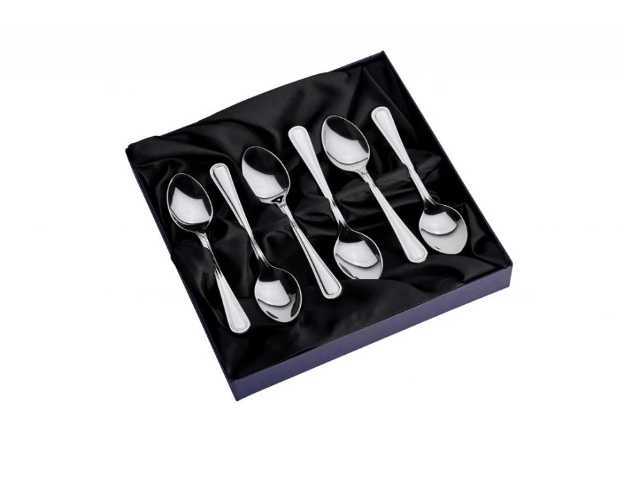 Arthur Price of England Britannia 6-Piece Stainless Steel Teaspoon Set