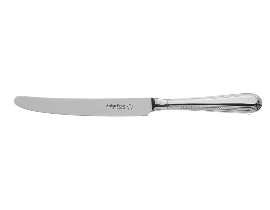 Arthur Price of England Stainless Steel Bead Table Knife - Single Piece Cutlery