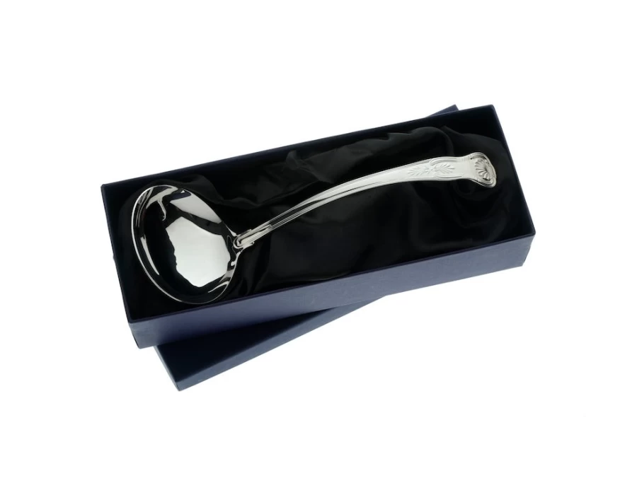 Arthur Price Kings Soup Ladle - Premium Stainless Steel Serving Spoon - England's Finest Cutlery