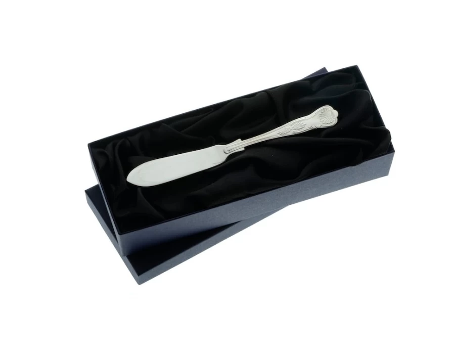 Arthur Price Kings Butter Knife - Stainless Steel Single Butter Knife, England Luxury Cutlery