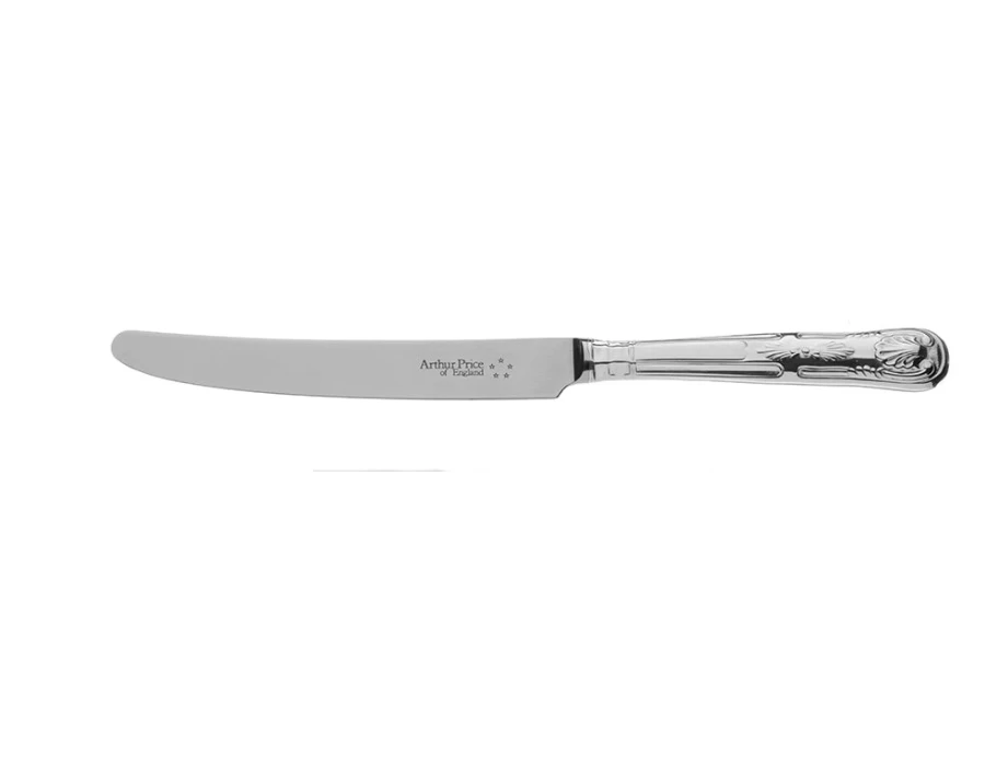 "Arthur Price Kings Table Knife - Premium Stainless Steel Cutlery - Single English Steak Knife"
