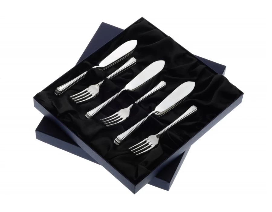"Arthur Price of England Harley 8 Fish Eaters Stainless Steel Cutlery Set - Single Piece"
