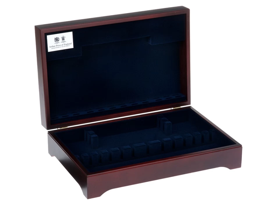 Arthur Price of England Kings 88-Piece Stainless Steel Cutlery Set - 12-Person Canteen Service
