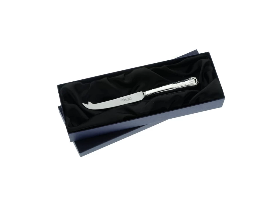 Arthur Price Kings Cheese Knife - Stainless Steel Single Blade Luxury Cutlery - England Made Kitchenware