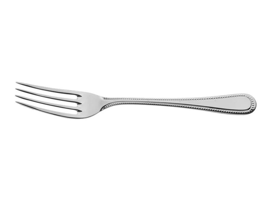 Arthur Price of England Stainless Steel Bead Table Fork - Single Piece Cutlery, Elegant Dining Accessory