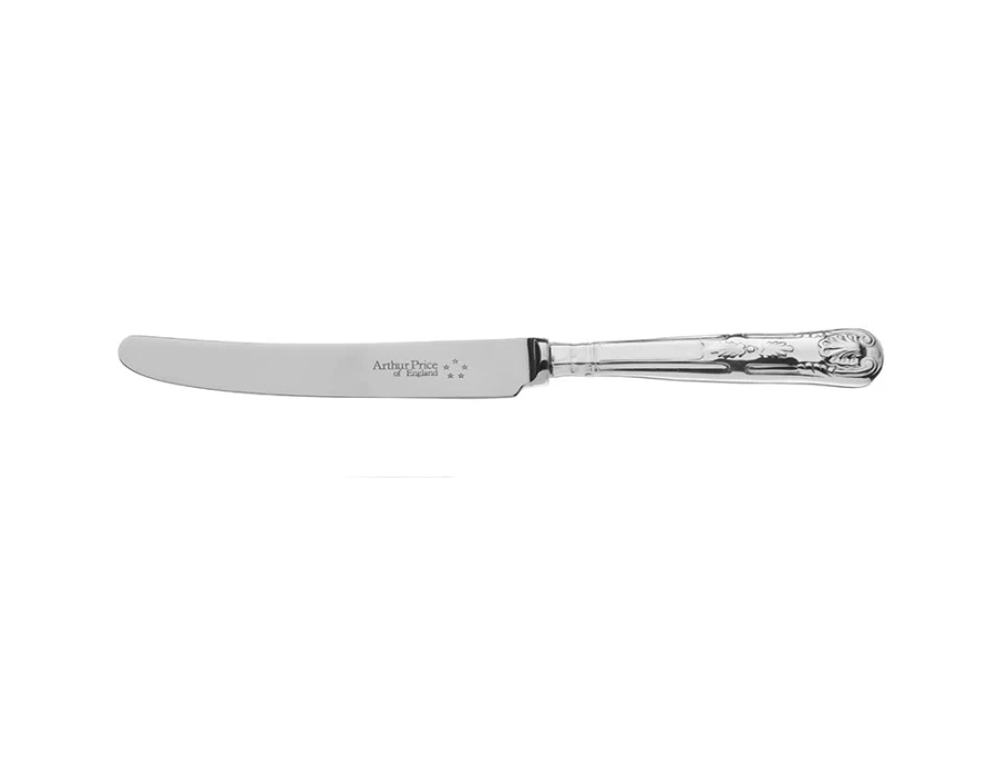 Arthur Price Kings Dessert Knife - Stainless Steel Cutlery, Single Piece, England Made