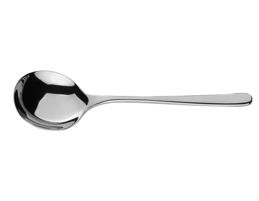 Arthur Price Signature Warwick Stainless Steel Soup Spoon - Single Piece, Elegant Dining Cutlery