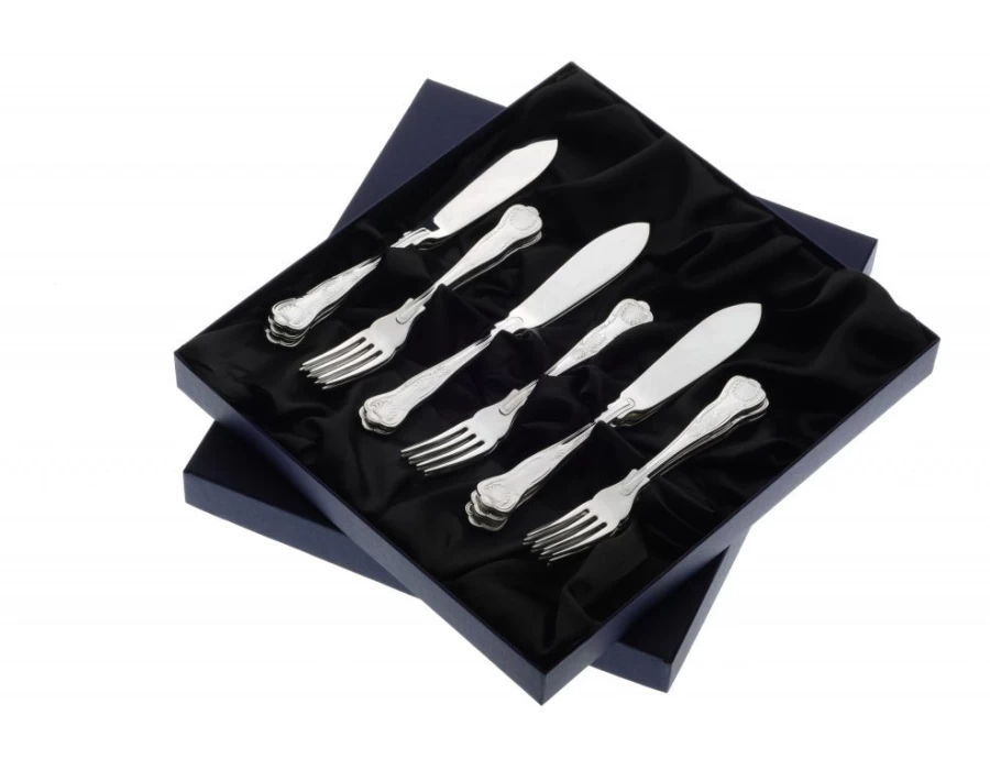Arthur Price of England Kings 8 Fish Eaters Stainless Steel Cutlery Set - Single Piece