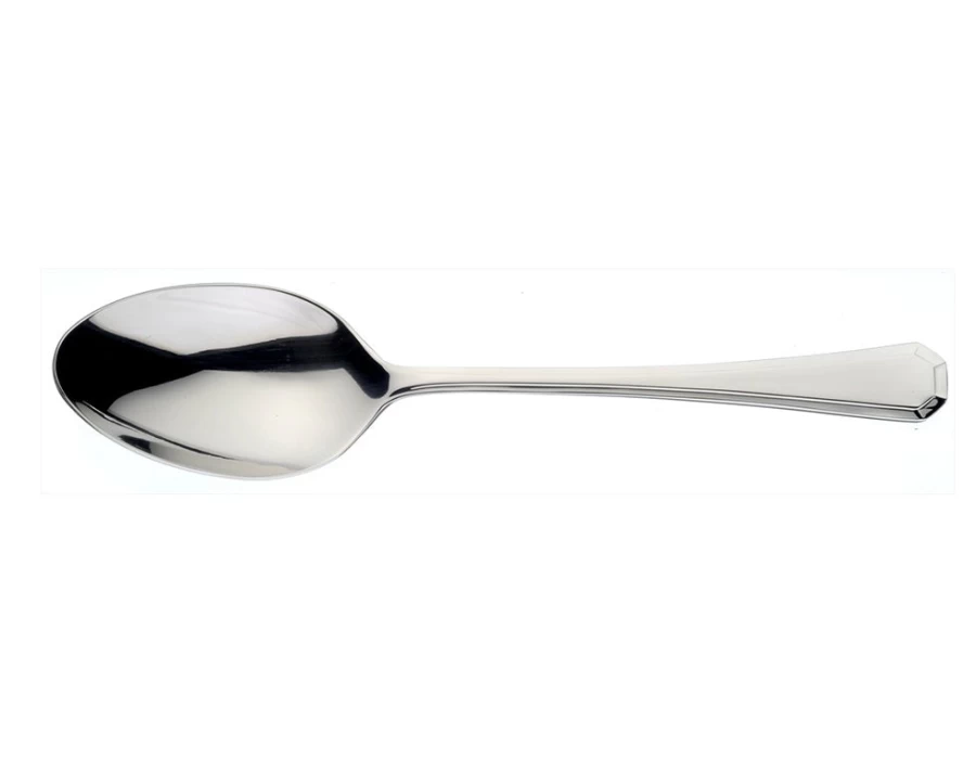 Arthur Price Stainless Steel Grecian Serving Spoon - Elegant Everyday Classic Cutlery Single Piece