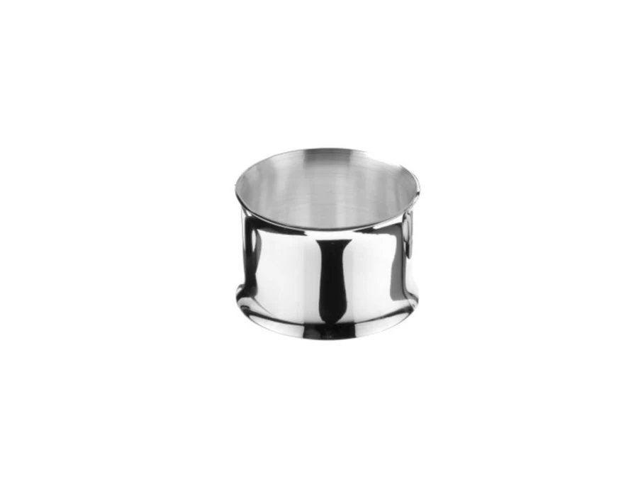 Arthur Price Silver Plated Single Napkin Ring with Curved Edges - Elegant Tableware
