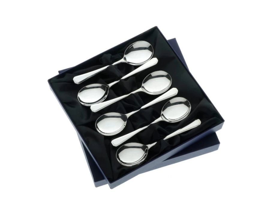 Arthur Price Grecian 6 Stainless Steel Fruit Spoon - England Made Single Dessert Spoon