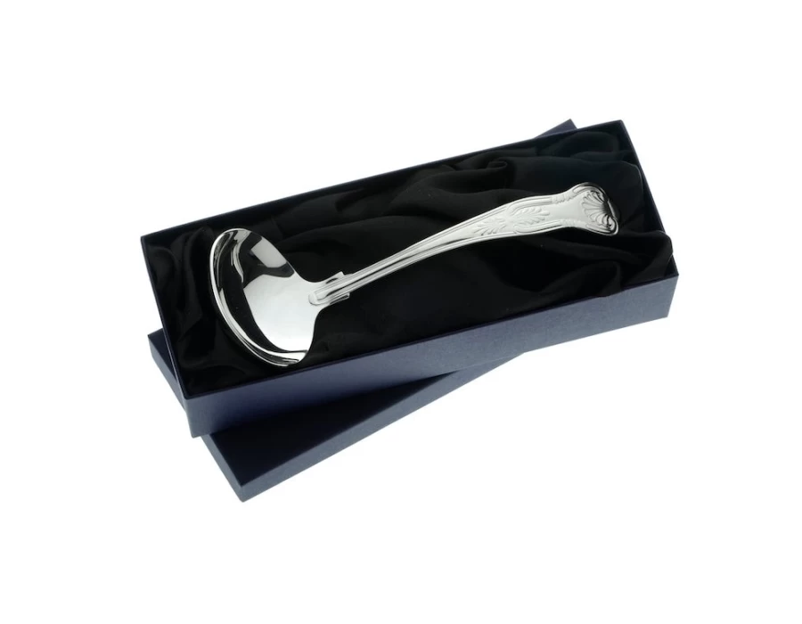 Arthur Price Kings Sauce Ladle - Premium Stainless Steel Serving Spoon - England Made Kitchen Utensil