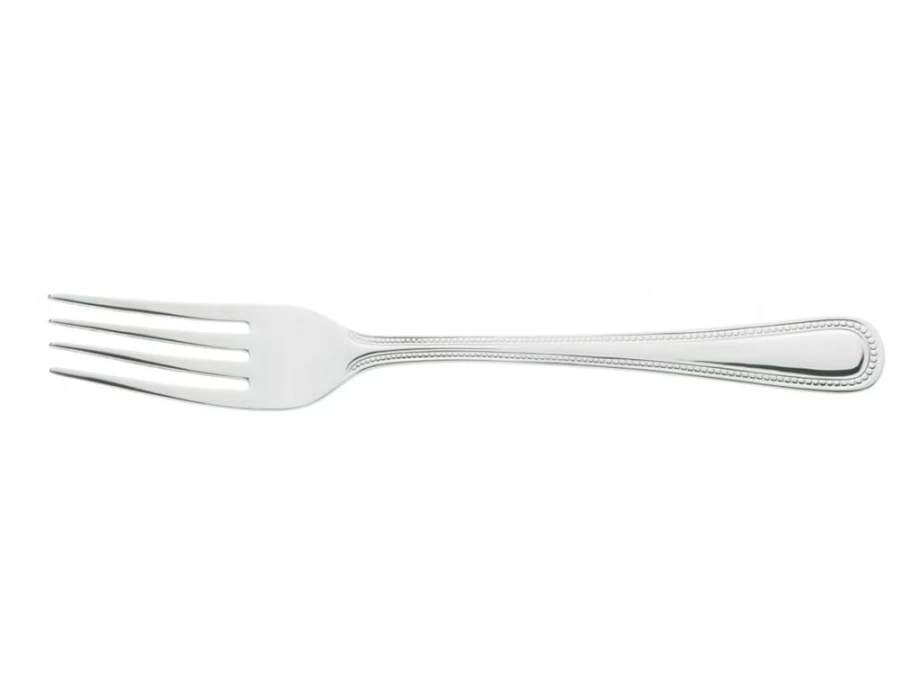 Arthur Price Everyday Classic Stainless Steel Beaded Dessert Fork - Single Piece, Elegant Cutlery for Fine Dining
