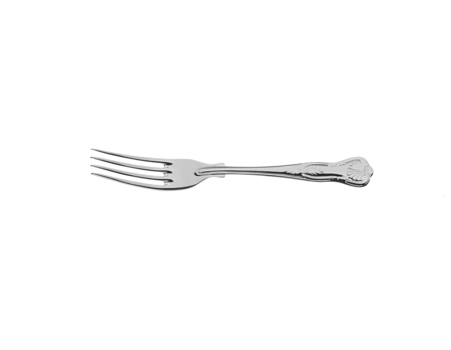 Arthur Price Kings Dessert Fork - Stainless Steel Single Piece, England Luxury Cutlery