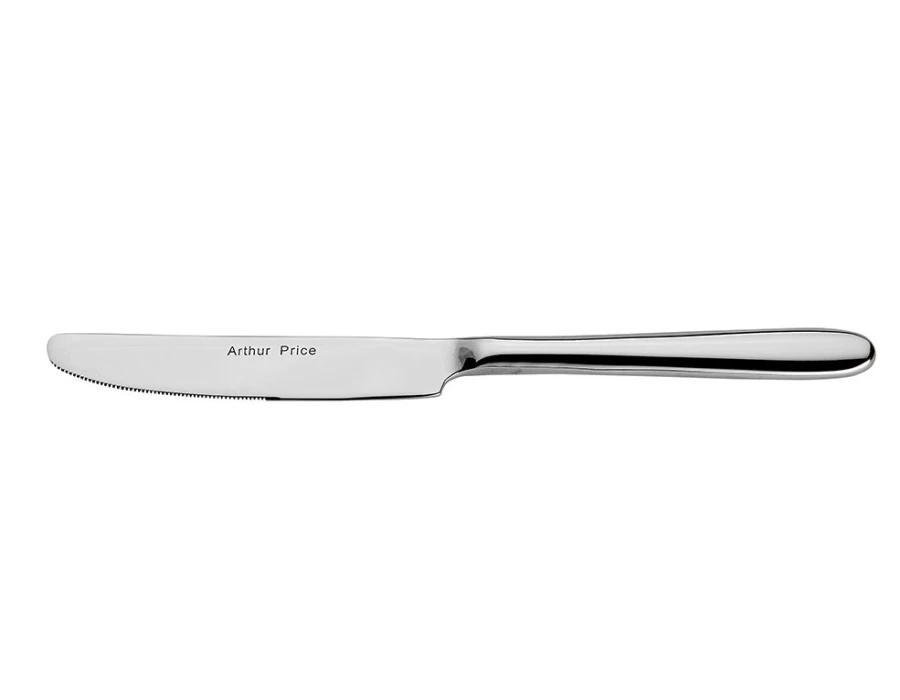 Arthur Price Stainless Steel Everyday Classic Willow Dessert Knife - Single Piece, Elegant Cutlery for Fine Dining