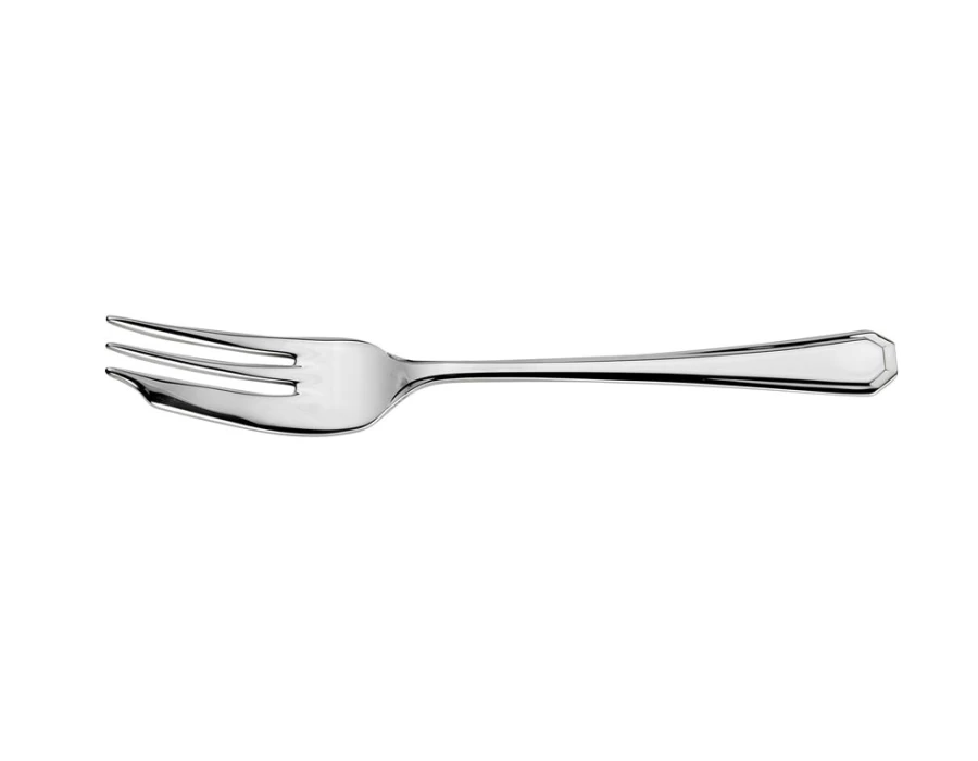Arthur Price of England Grecian Pastry Fork - Stainless Steel Dessert Fork, Single Piece Cutlery