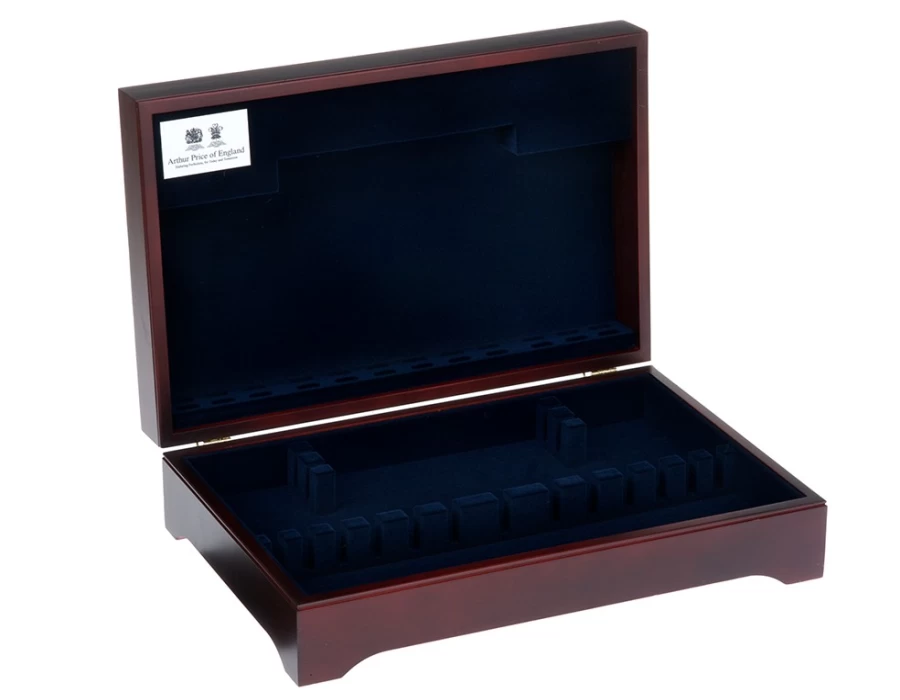 Arthur Price of England 46-Piece Stainless Steel Canteen Cutlery Set - 6-Person Place Setting
