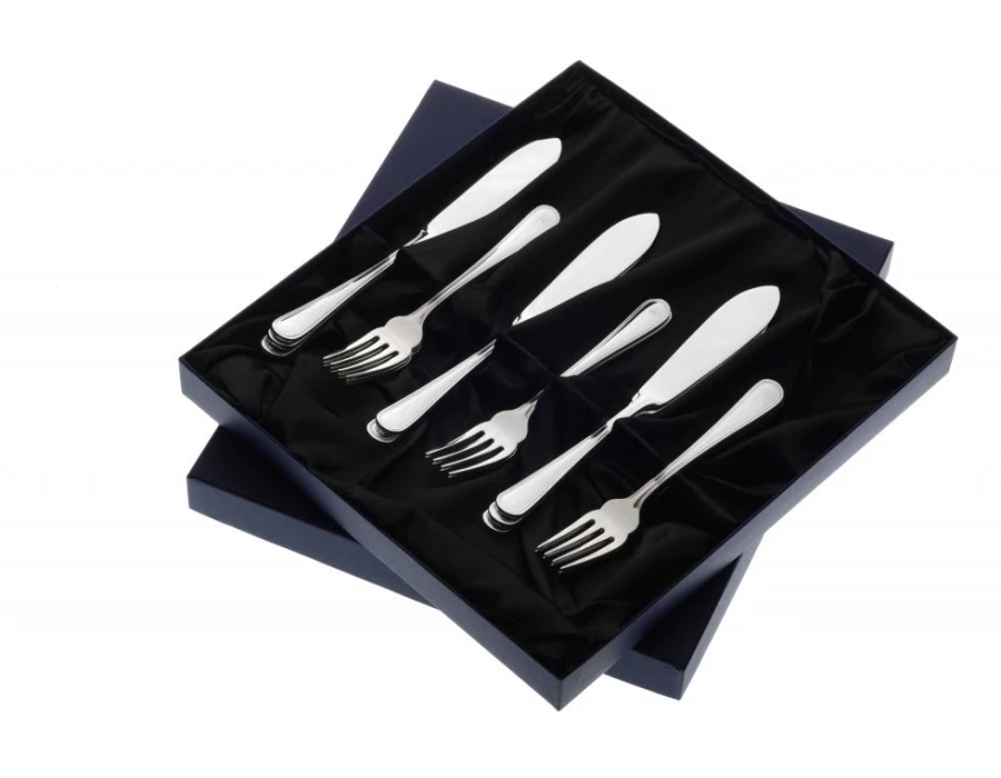 Arthur Price of England Britannia Stainless Steel Fish Knife - Single Piece, Elegant Cutlery for Fine Dining