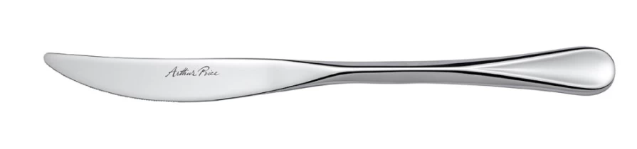 Arthur Price Signature Cascade Stainless Steel Table Knife - Single Piece, Elegant Dining Cutlery