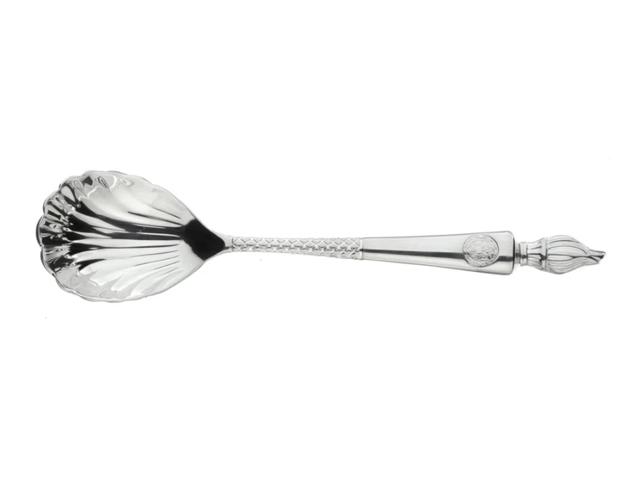 Arthur Price Stainless Steel Caviar Spoon - Single, Empire Flame Collection