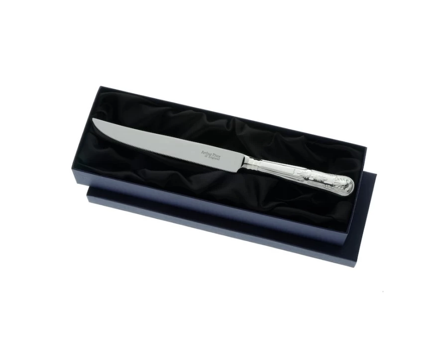 Arthur Price Kings Cake Knife - Stainless Steel Elegant Dessert Knife for Cake Cutting by England's Premier Cutlery Brand