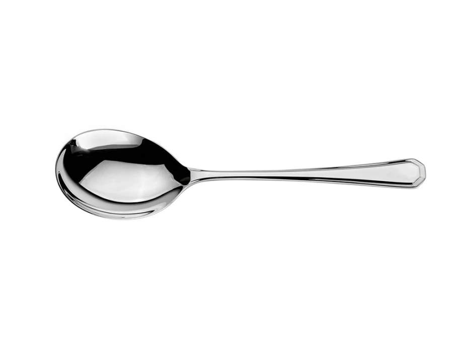 Arthur Price Grecian Fruit Spoon - Stainless Steel Dessert Spoon, Single Piece, Elegant Tableware
