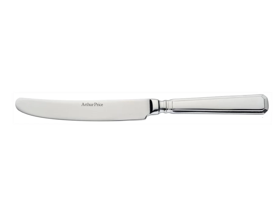 Arthur Price Stainless Steel Grecian Dessert Knife - Classic Everyday Cutlery Single Piece