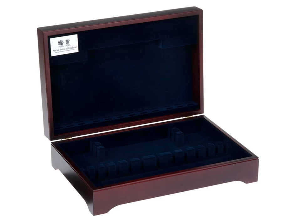 "Arthur Price Baguette 46-Piece Stainless Steel Cutlery Set for 6 People – Canteen Collection"