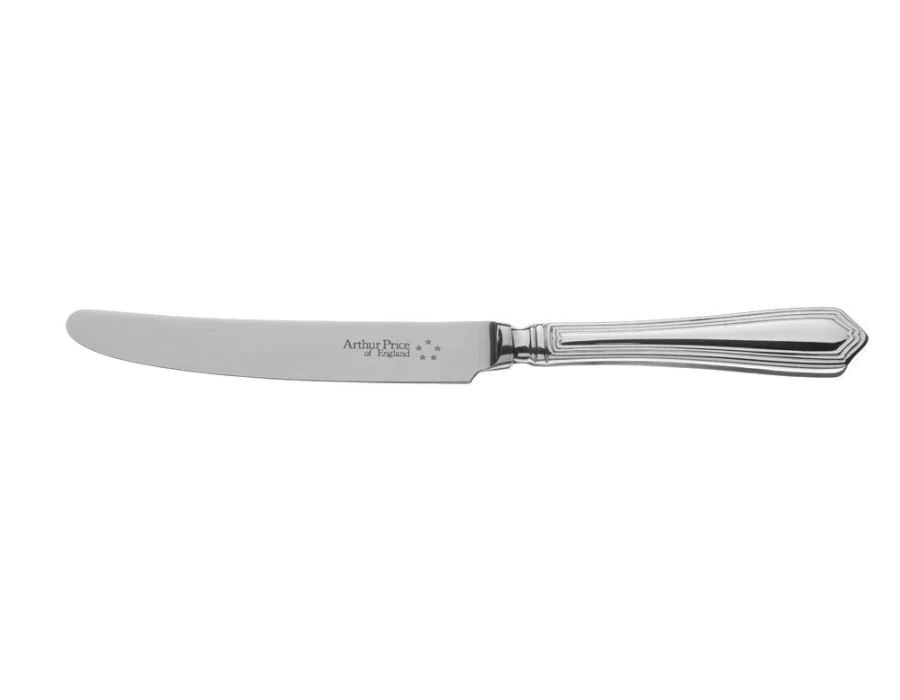 Arthur Price of England Chester Stainless Steel Dessert Knife - Single, Elegant Cutlery for Fine Dining