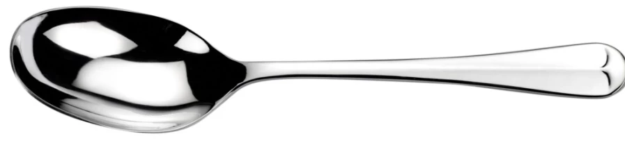Arthur Price Stainless Steel Rattail Dessert Spoon - Classic Everyday Single Piece Cutlery