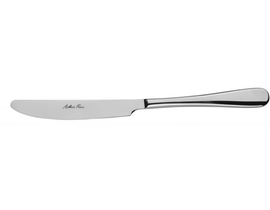 Arthur Price Signature Camelot Stainless Steel Dessert Knife - Single Piece, Elegant Cutlery for Fine Dining