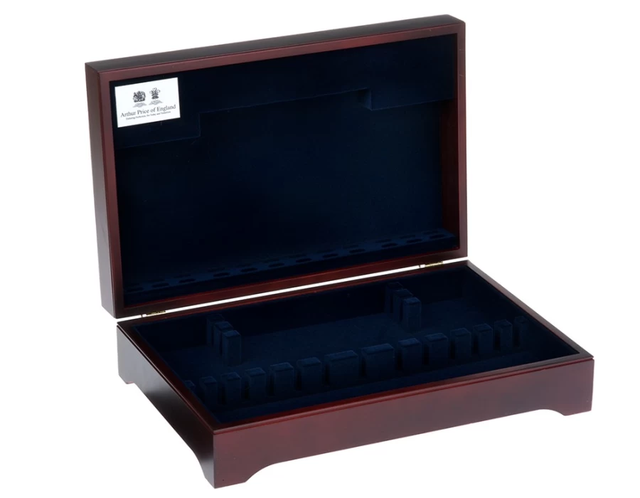 Arthur Price of England Grecian 100-Piece Stainless Steel Cutlery Canteen Set for 12 Place Settings